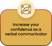 Increase your confidence as a verbal communicator